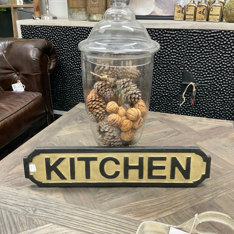 KITCHEN Wooden Sign