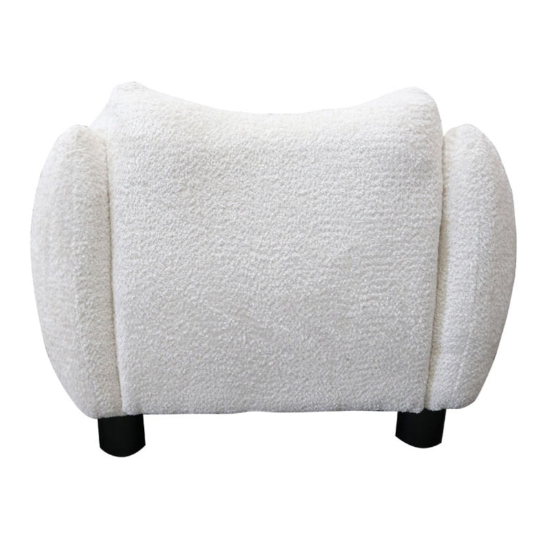 Maui Armchair Ivory Chenille