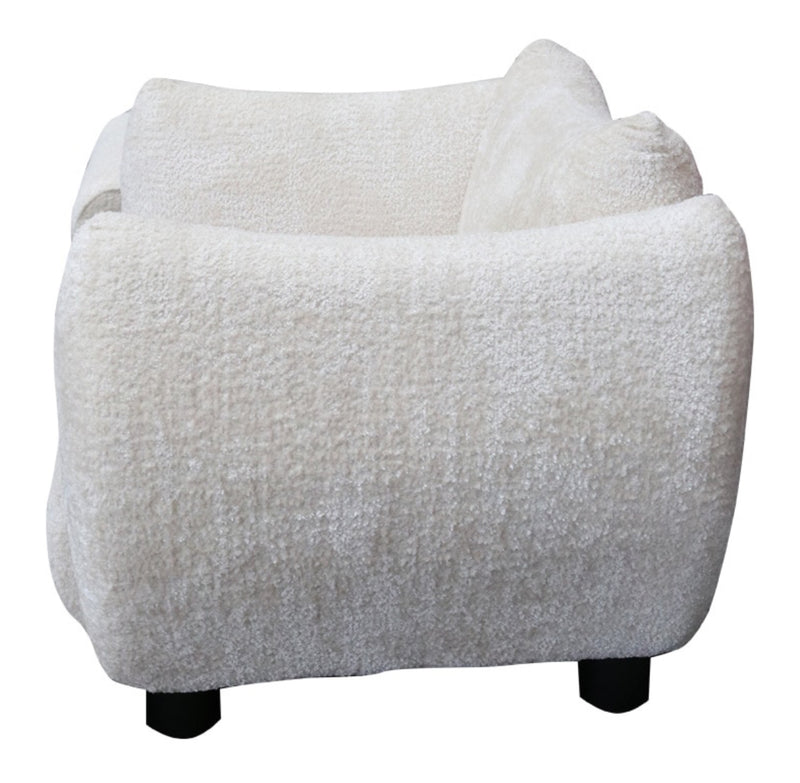 Maui Armchair Ivory Chenille