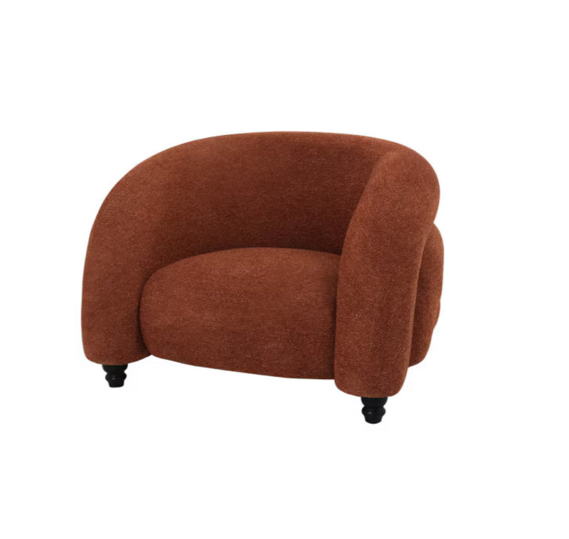 DENVER OCCASIONAL CHAIR -RUST