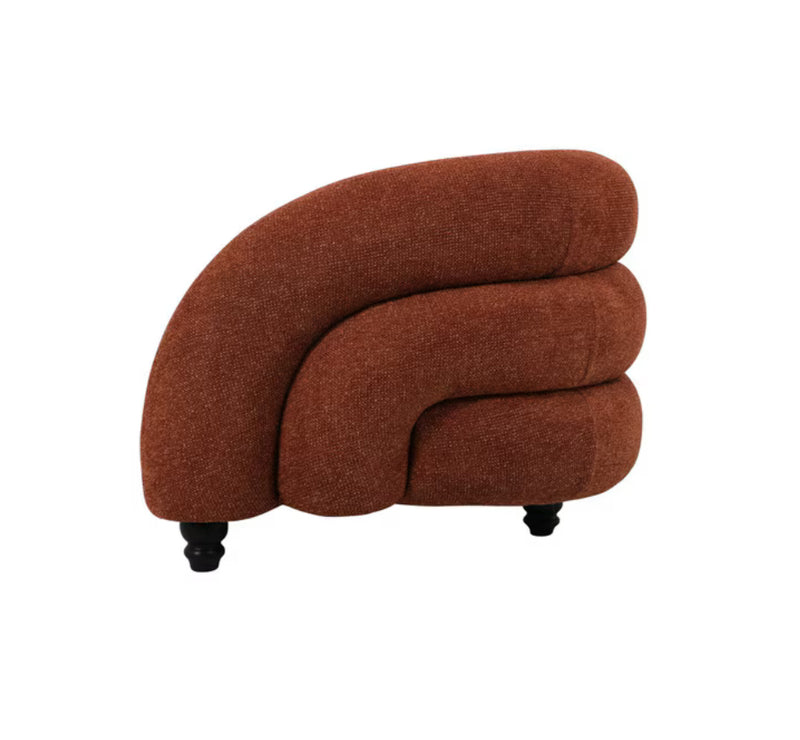 DENVER OCCASIONAL CHAIR -RUST