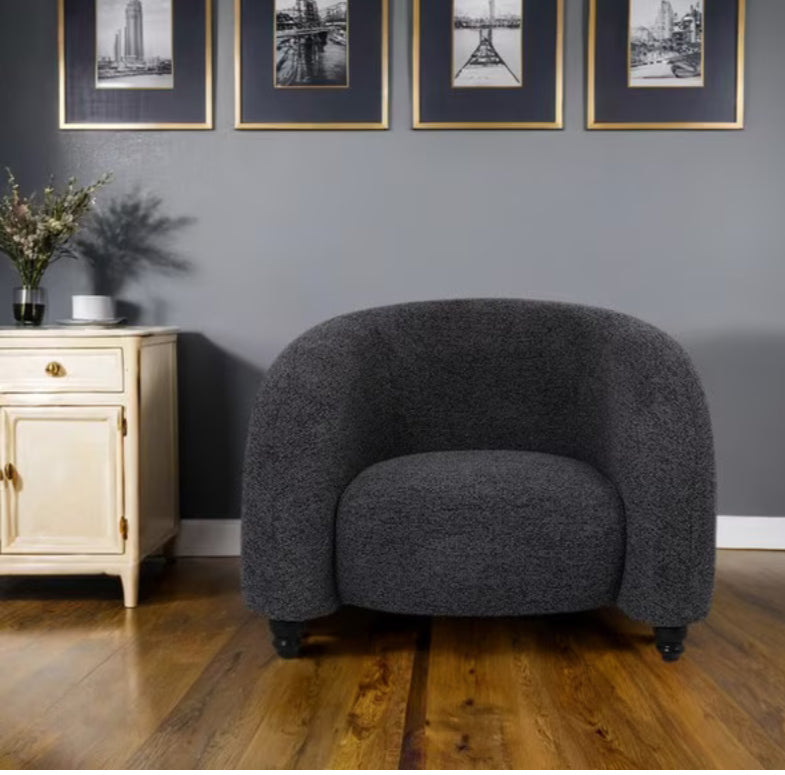 DENVER OCCASIONAL CHAIR -Charcoal