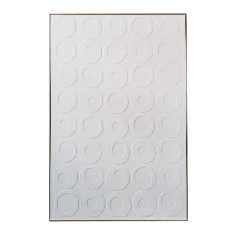 Art Canvas Abstract 1 80x120cm White