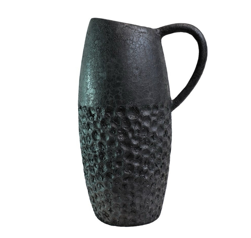 Earthenware Jug - Aged Black