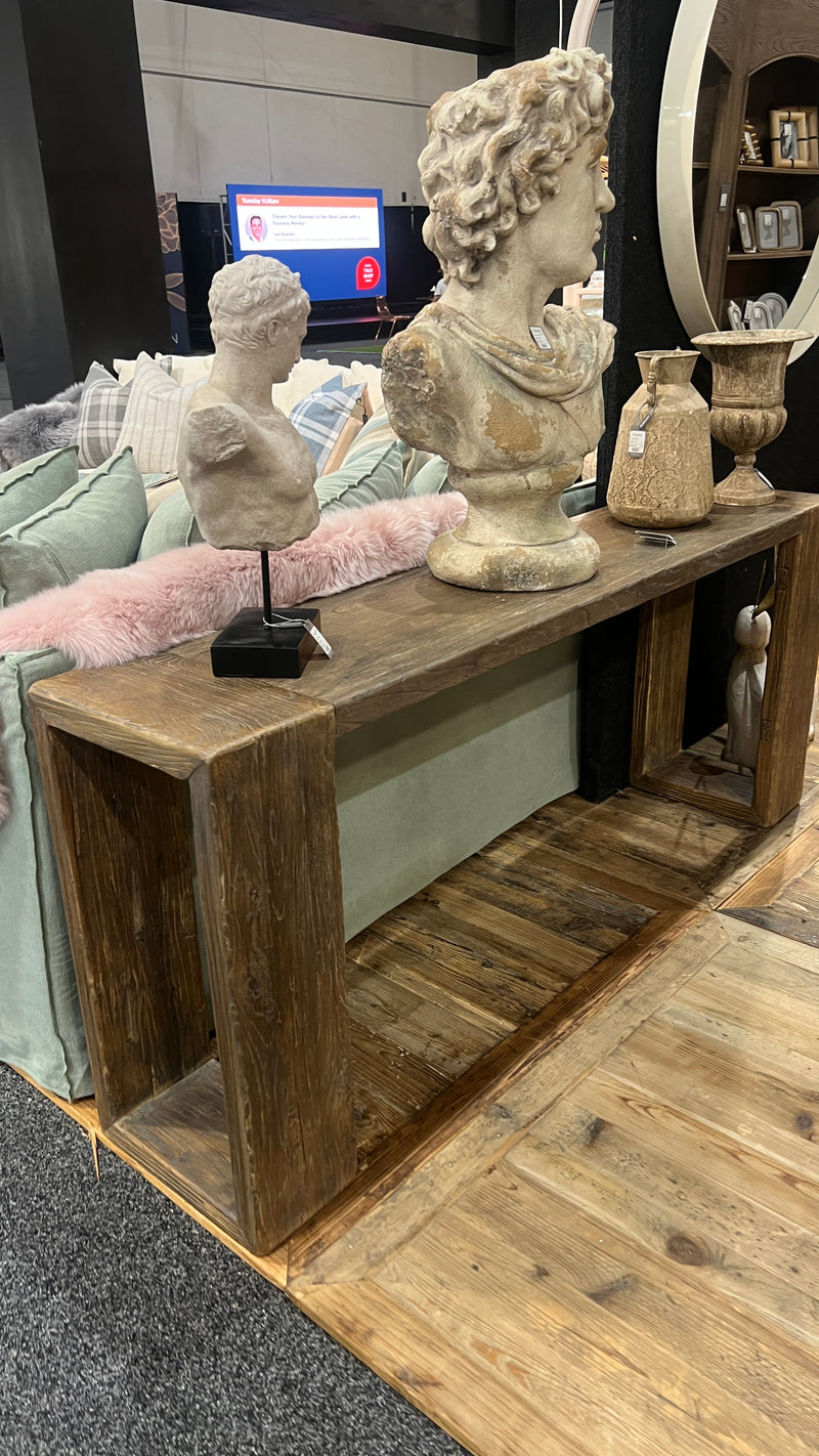 HARVEST CONSOLE TABLE - RECLAIMED ELM