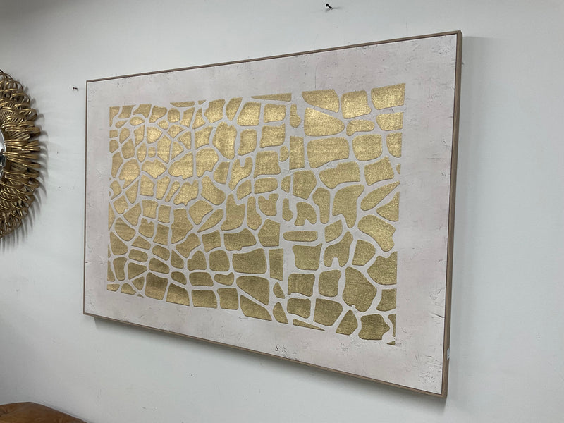 Art Canvas Abstract 2 80x120cm Gold