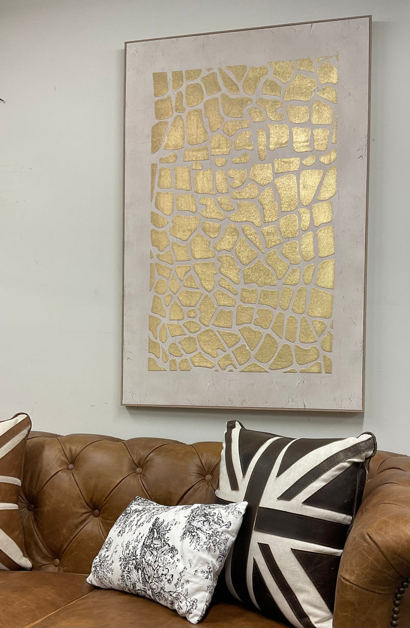 Art Canvas Abstract 2 80x120cm Gold