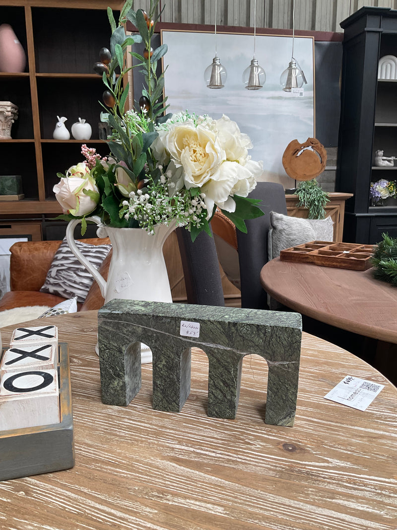 Marble Object Triple Arch - Forest