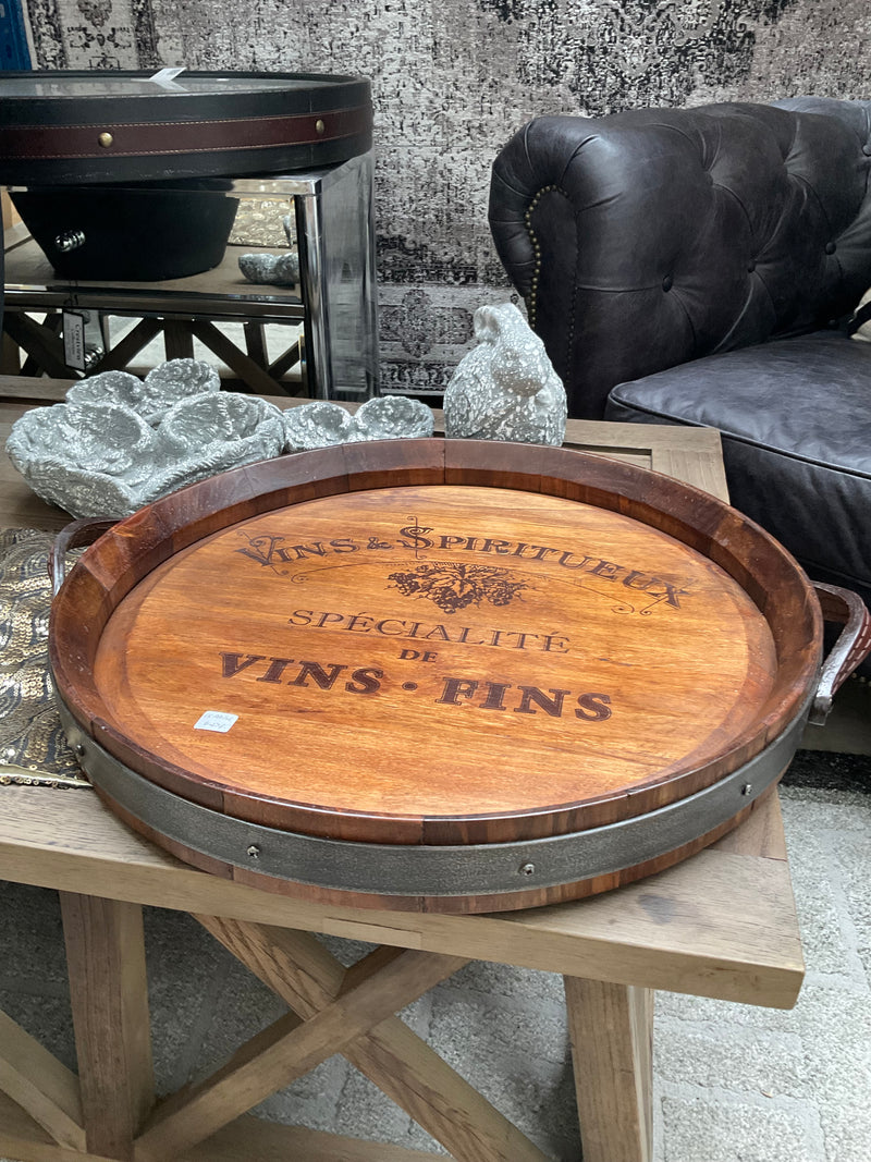 Round Barrel Tray 57CM