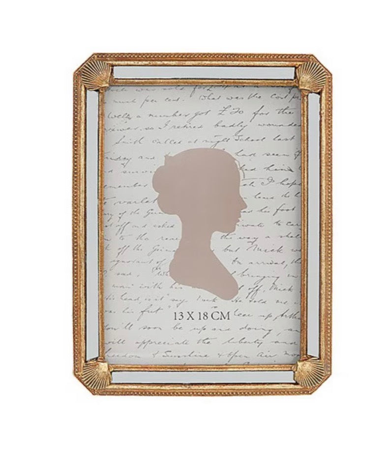 Ella ORNATE 5x7 PHOTO FRAME Gold Large