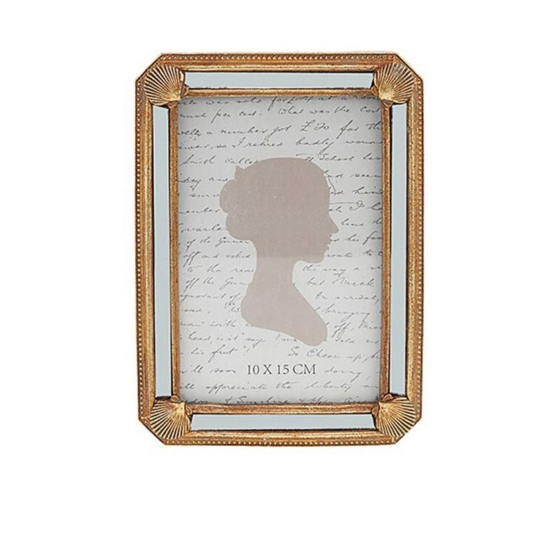 Ella ORNATE 4x6 PHOTO FRAME  Gold Medium