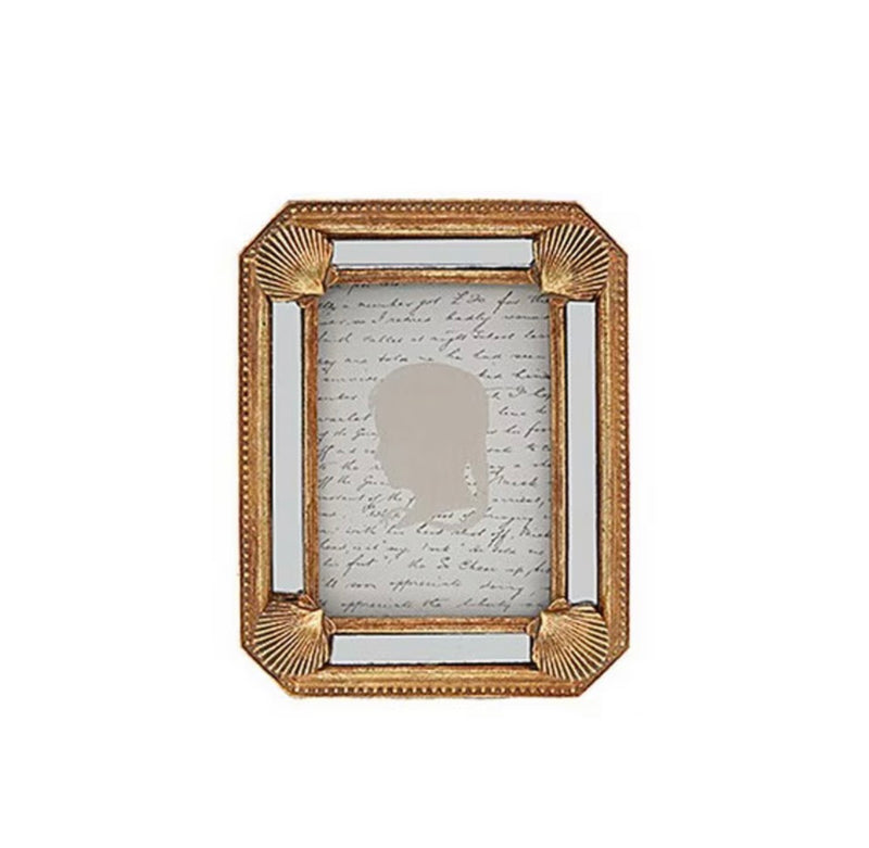 Ella ORNATE PHOTO FRAME Gold Small