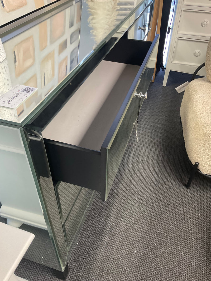 Warehouse Relocation Clearance/ Hollywood 1.73m Mirrored Chest of Drawer