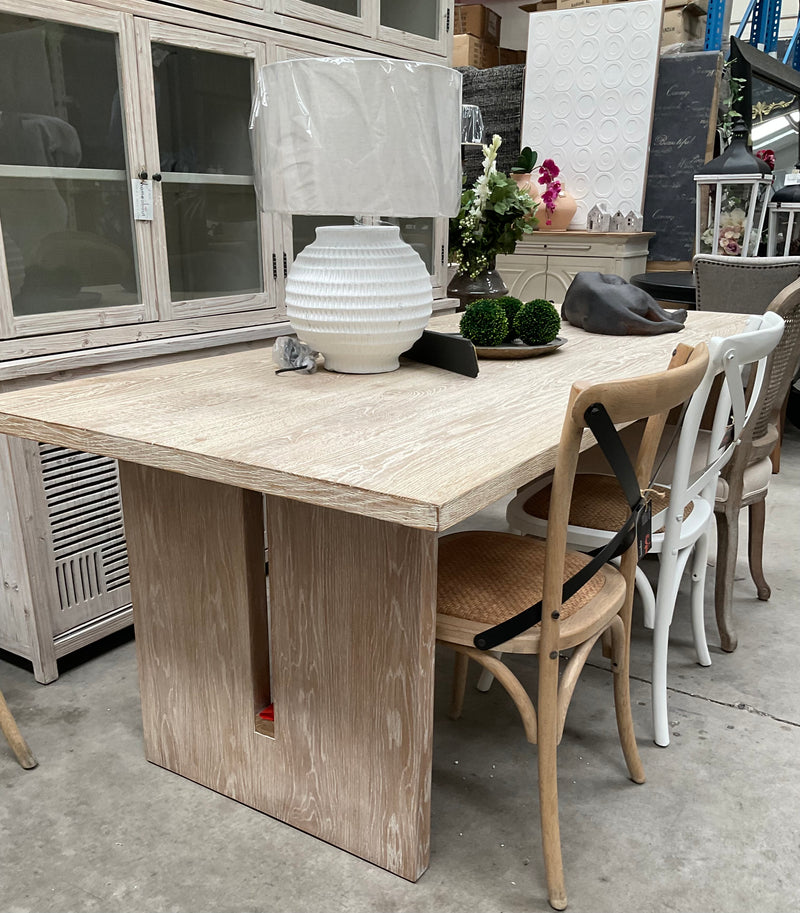 2.2M OAK Dining Table