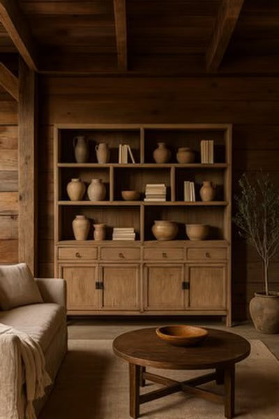 LOTUS & JADE HUTCH DRESSER - RECLAIMED PINE