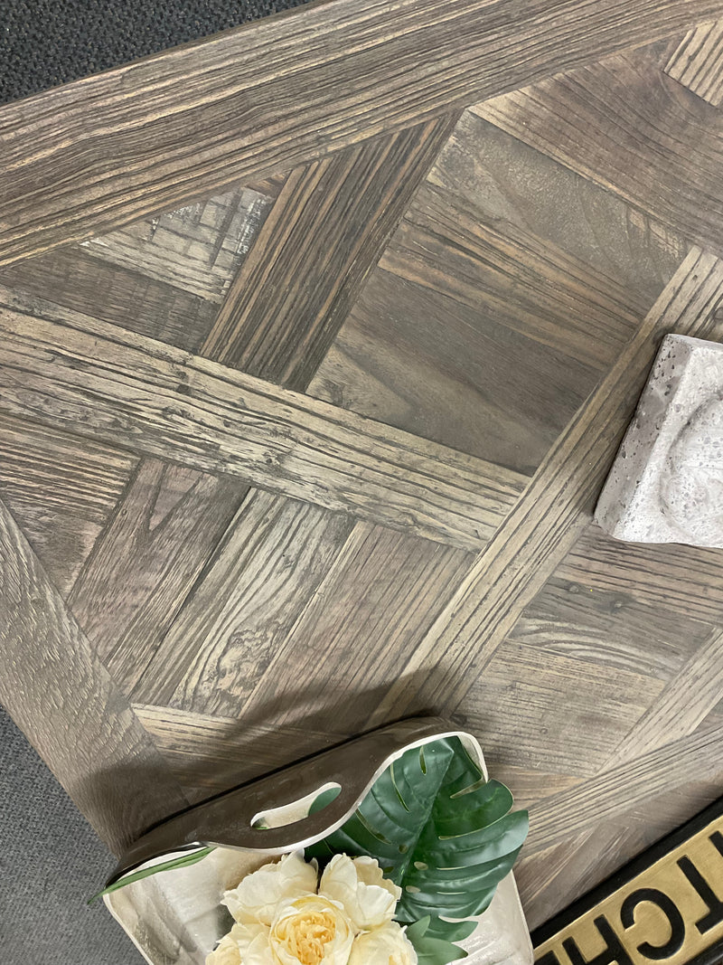 Elm/ Metal Coffee table