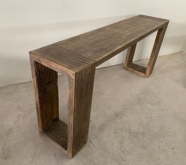 HARVEST CONSOLE TABLE - RECLAIMED ELM