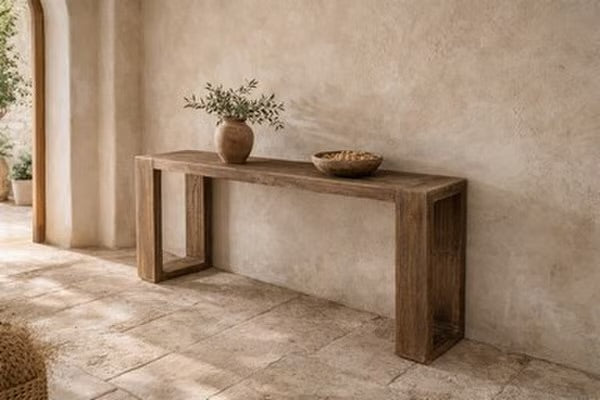HARVEST CONSOLE TABLE - RECLAIMED ELM