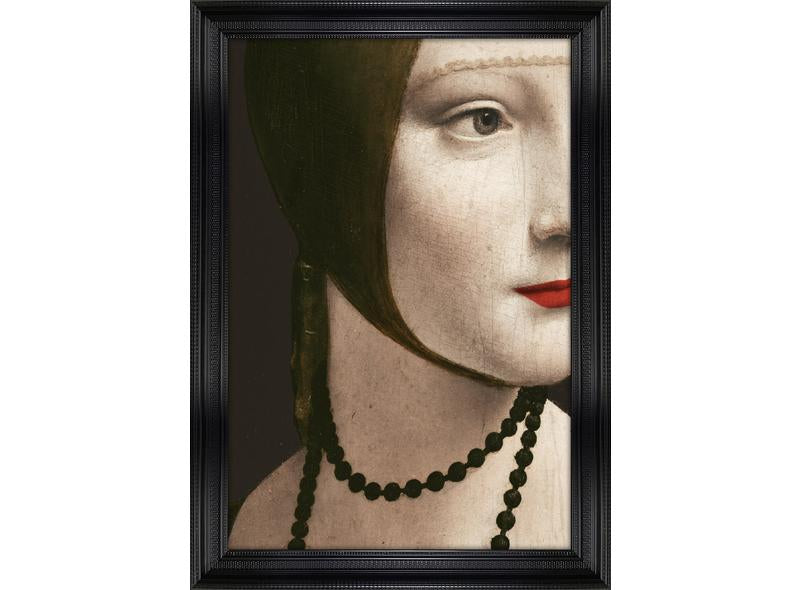 EVA  Canvas With Fancy Black Frame