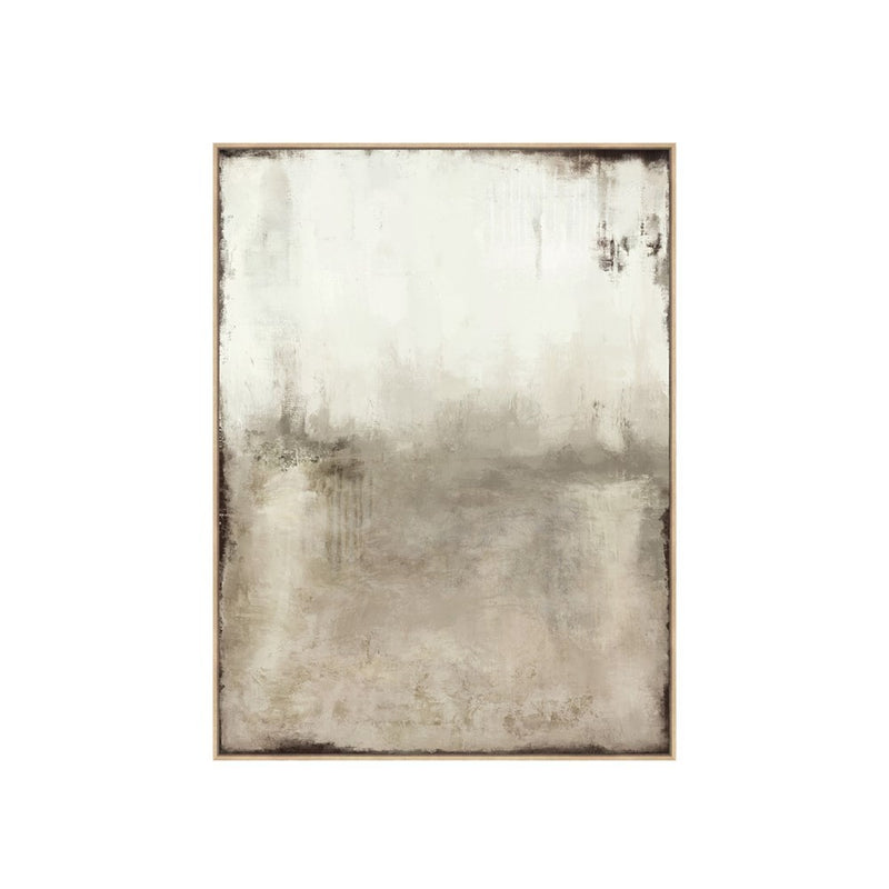 Ashen - Heavy Textured Framed Canvas
