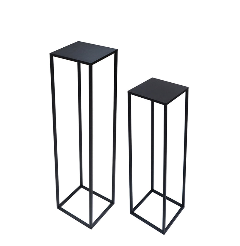 Metal Plant Stand S/2
