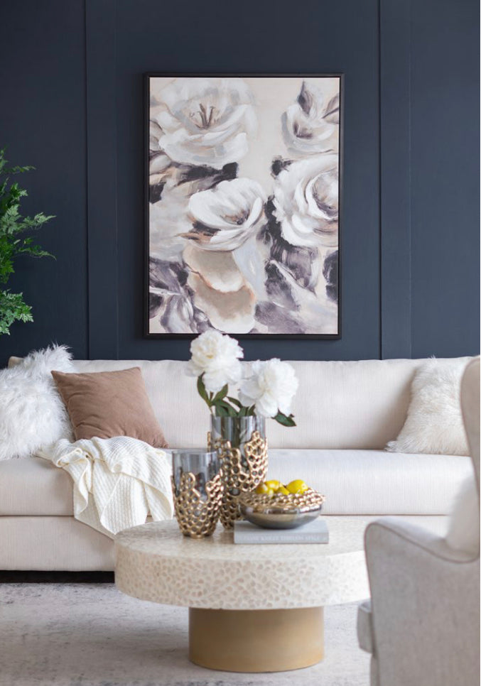 Jardin De Fleurs 80% Hand Printed Oil Painting