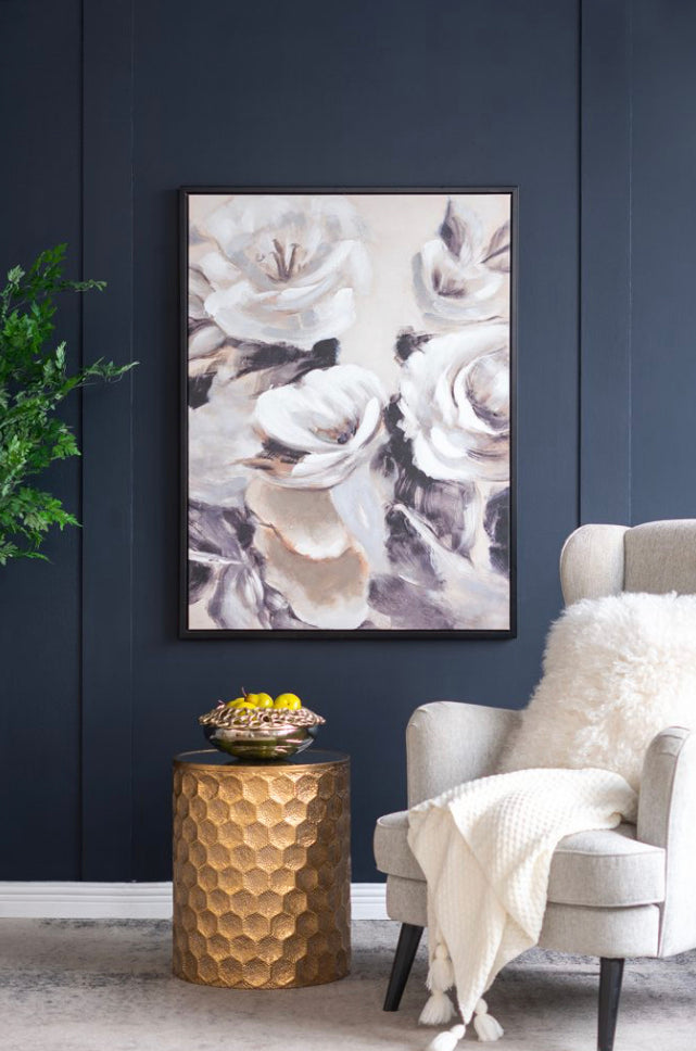Jardin De Fleurs 80% Hand Printed Oil Painting
