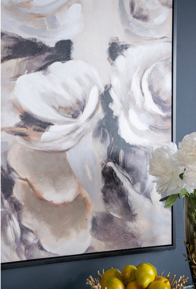 Jardin De Fleurs 80% Hand Printed Oil Painting