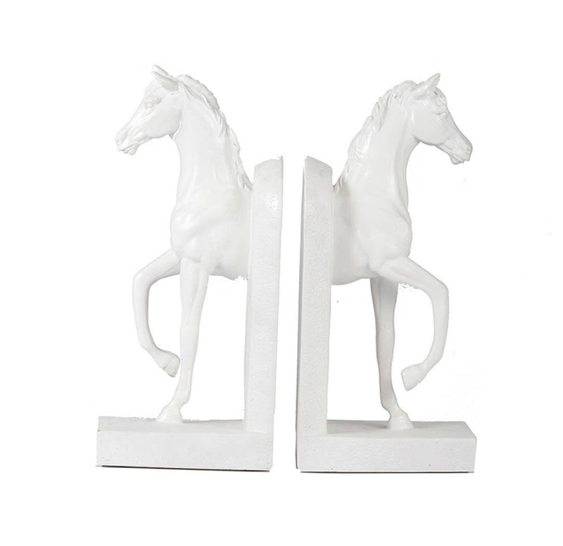 Trotting Horse  Bookends S/2