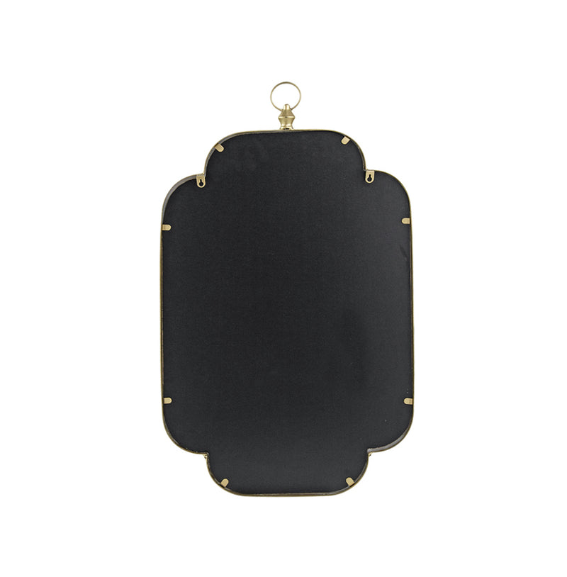 Metal Gold  Wall  Mirror With Ring