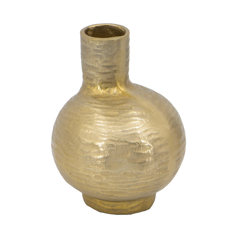 Aluminium Decorative Vase Gold