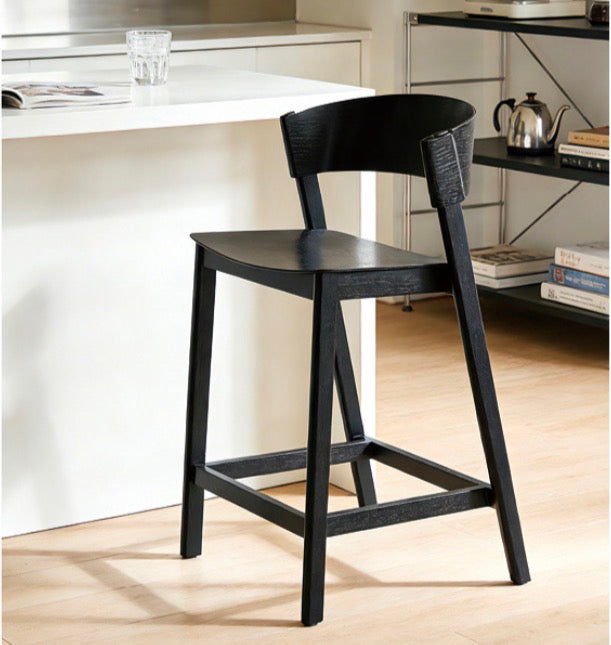 Milo OAK Bar Chair