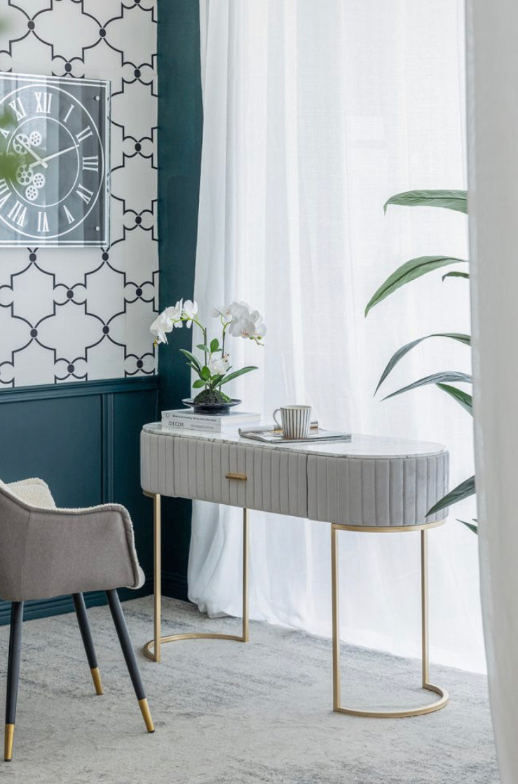 LAST ONE! Sakina Console Table/Velvet