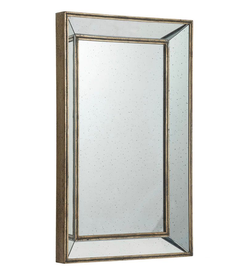 Antique Gold Rectangular Mirror