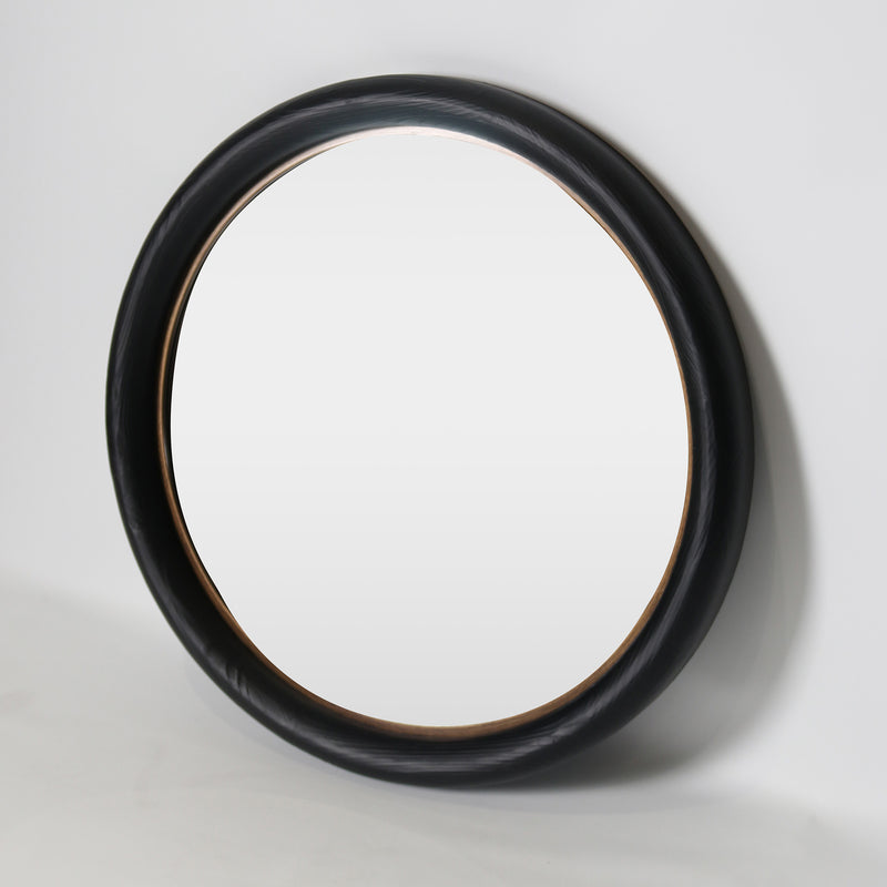 BLACK &GOLD  Orion Wood Mirror 87cm