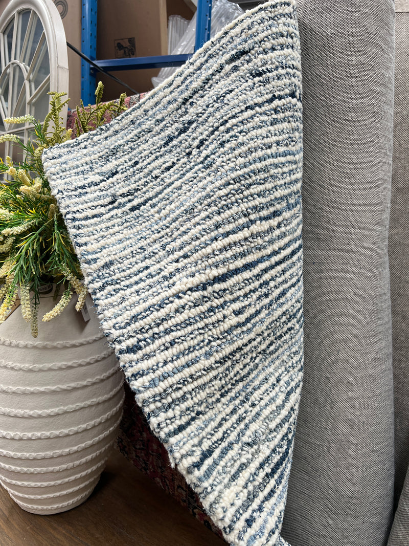 IGRALIS RUG 200 X 300CM - IVORY / BLUE