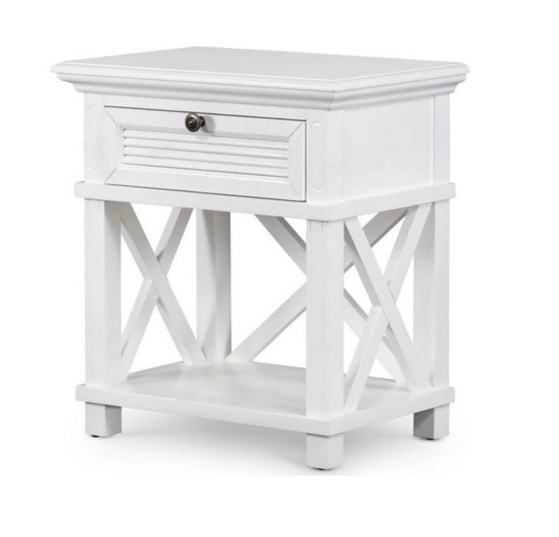 Hampton /Coast White Side Table $280 OFF