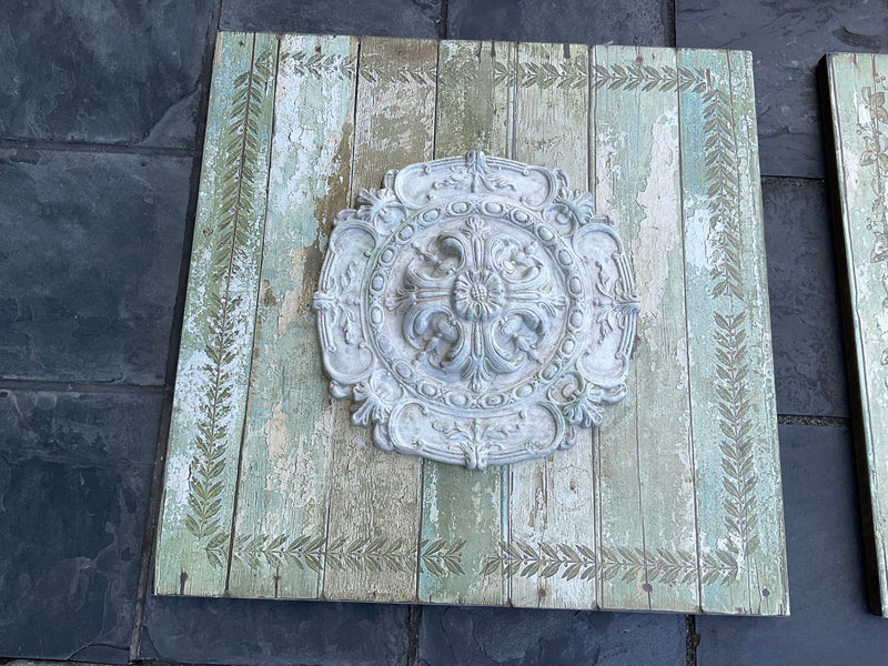 Fir Vintage Square Wall Plaque 4 designs Clearance!!
