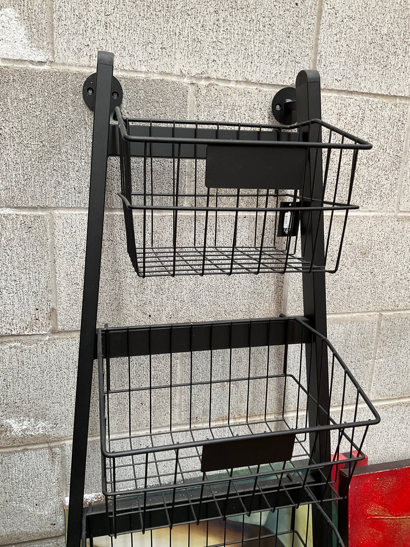 Metal Magazine Shelf