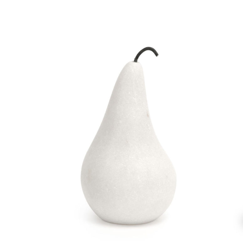 MARBLE PEAR - LARGE 17cm H