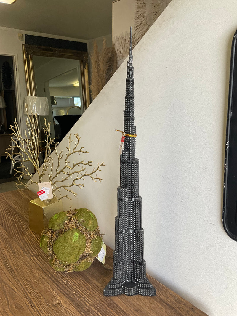 Burj Khalifa Tower Decor 55cm Black
