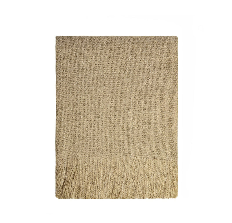 Cosy Throw- Camel