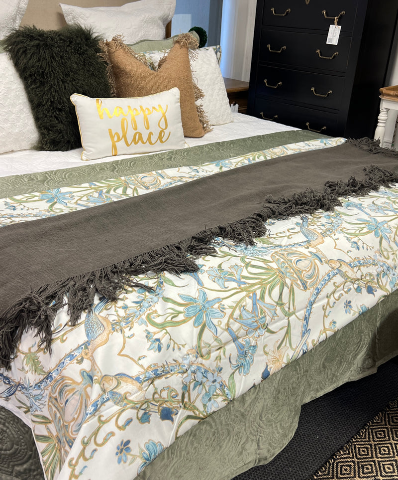 Folium Bedspread Set  King