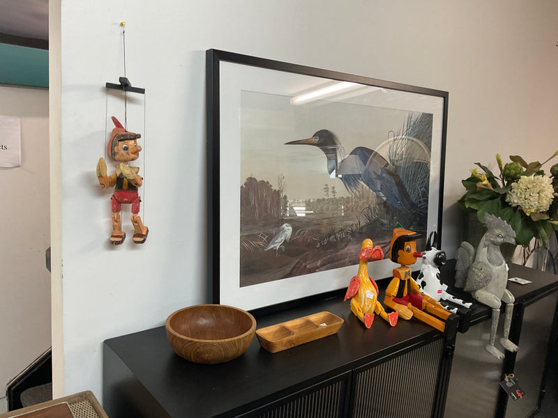 Handmade Wooden Sitting Puppet