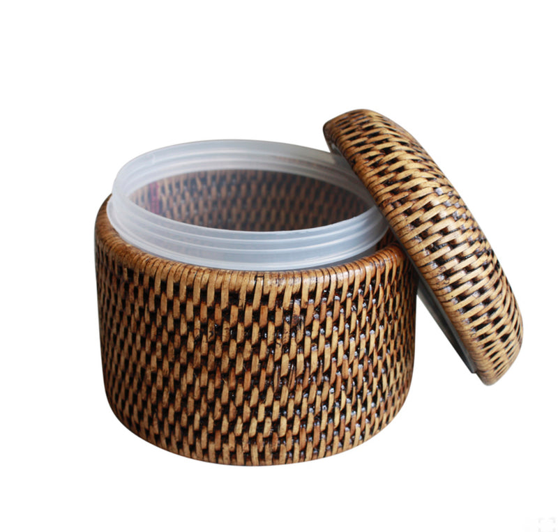 CONDIMENT STORAGE JAR WITH LID