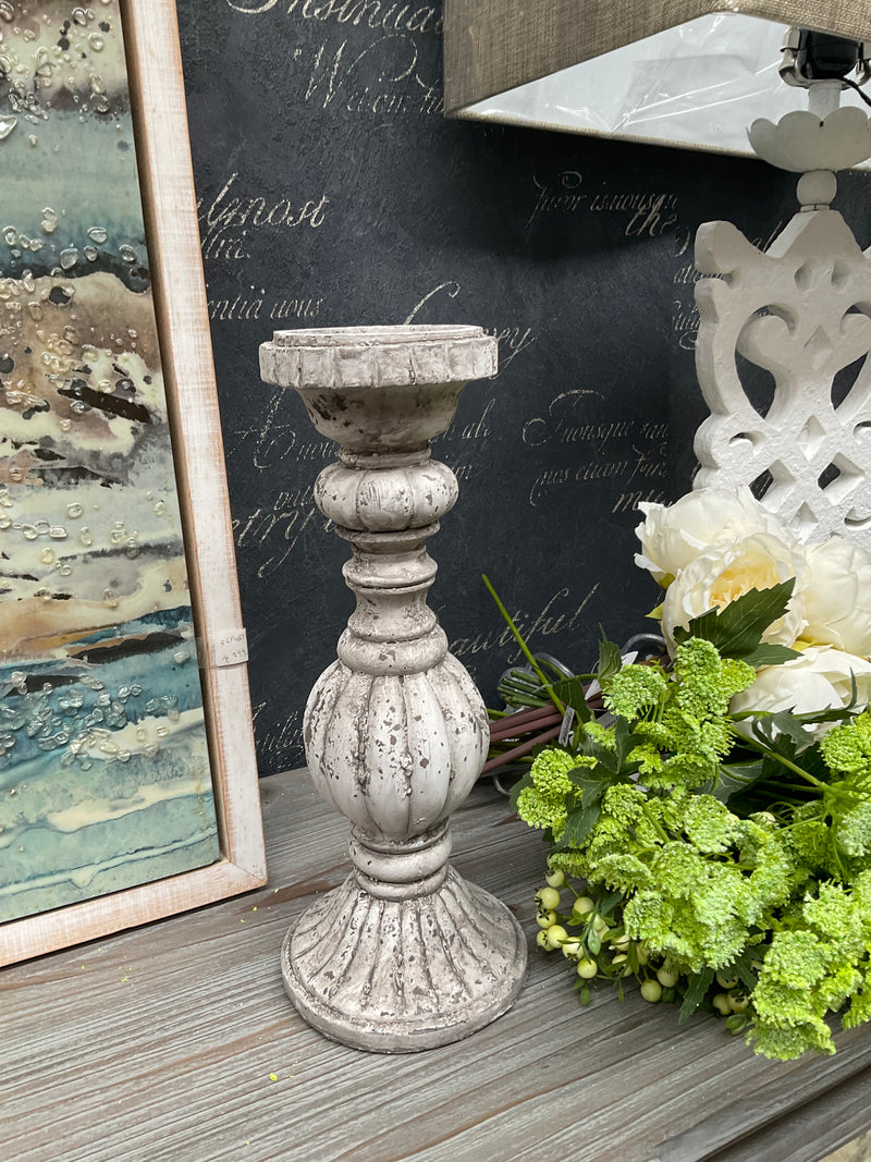 Terracotta Candle Holder Medium 33cm