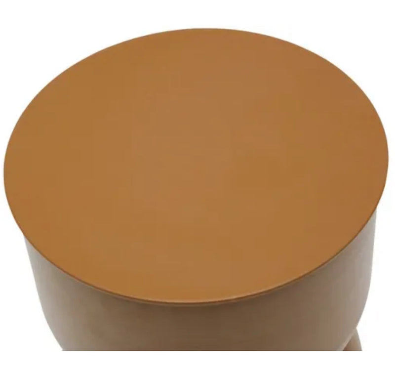 Milly Metal Stool Ochre