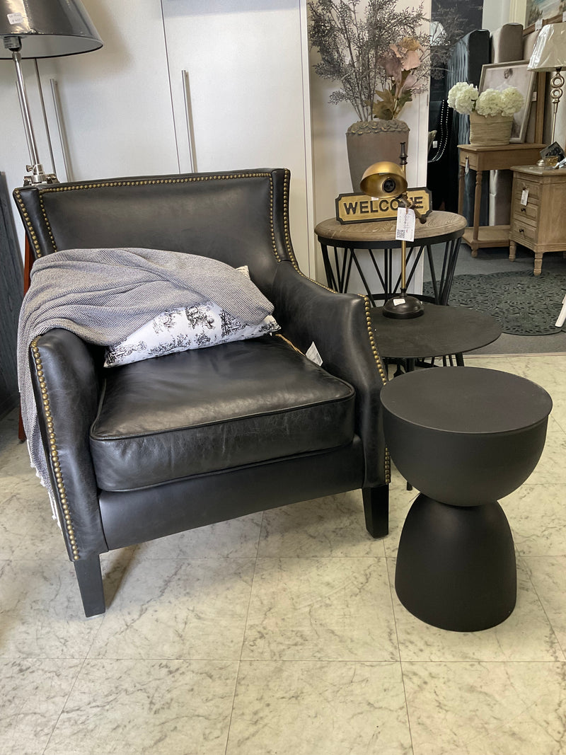 Milly Metal Stool Black