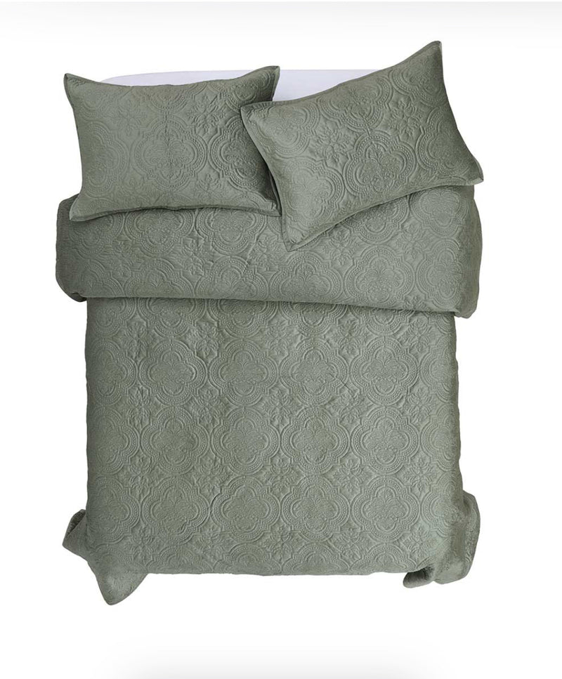 Folium Bedspread Set  King