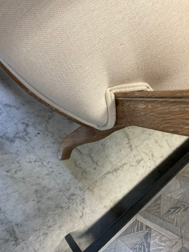 Vintage French Provincial Dining Chair -Weathered OAK